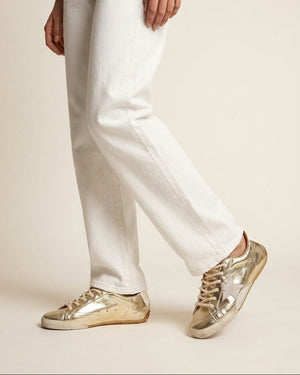 Golden Goose True-Star piel laminada